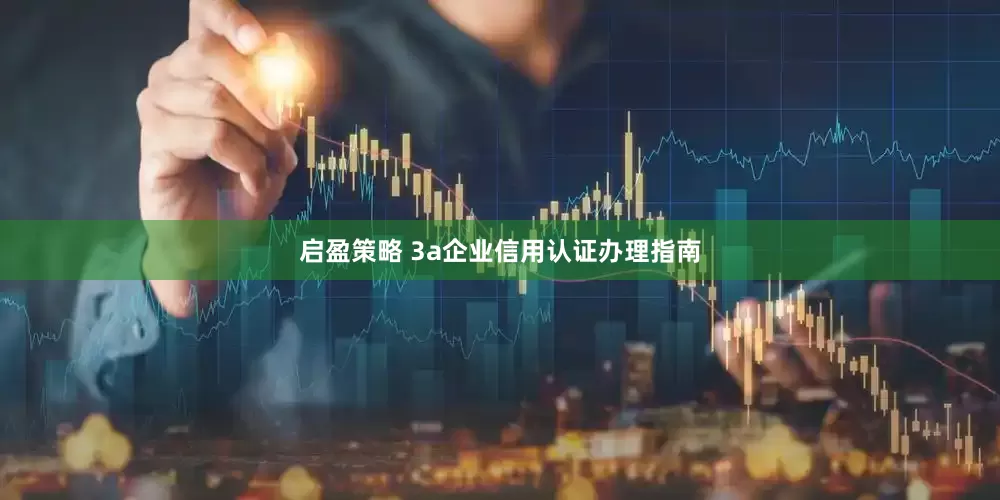 启盈策略 3a企业信用认证办理指南